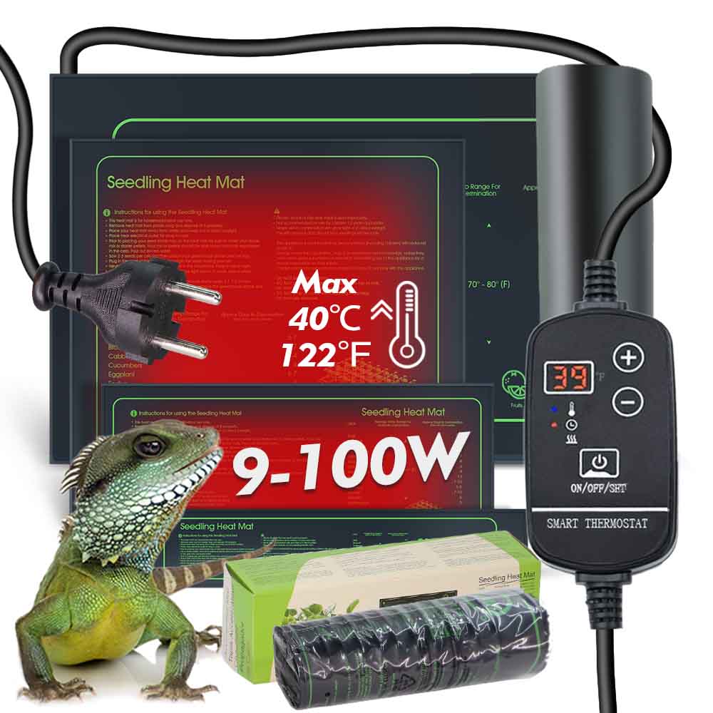 Heat Mat Seedling - 9-100W PVC bitkiler isıtma pedi 16