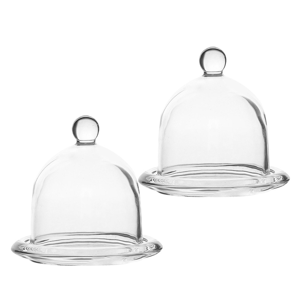 2 Adet Cam Mini Kek Standı, Ye - Plastic Dome Clear incelemesi ve fiyatı