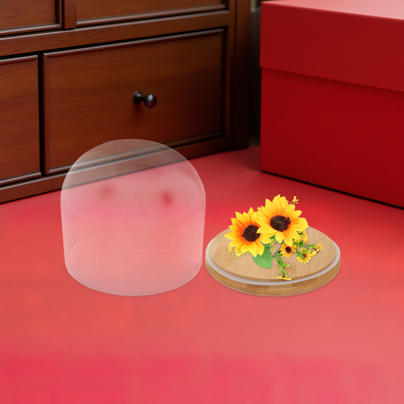Sonsuz Çiçekler, Korunmuş Çiçe - Plastic Dome Clear incelemesi ve fiyatı