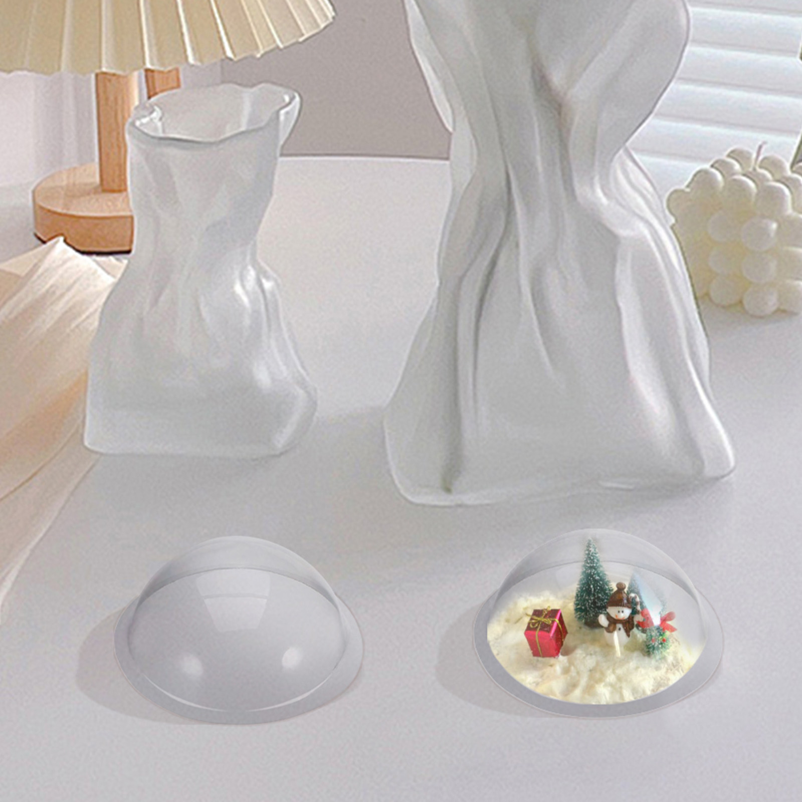 12 Adet Sağlam, Şeffaf Plastik - Plastic Dome Clear incelemesi ve fiyatı