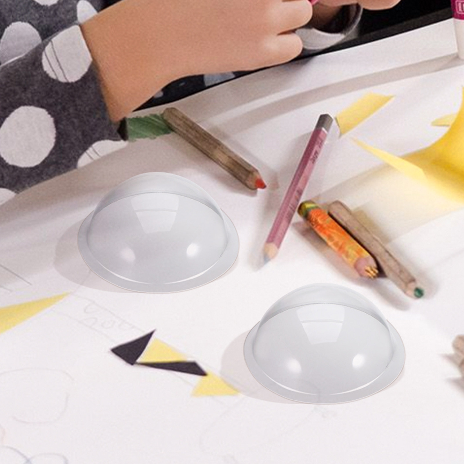 12 Adet Sağlam, Şeffaf Plastik - Plastic Dome Clear incelemesi ve fiyatı