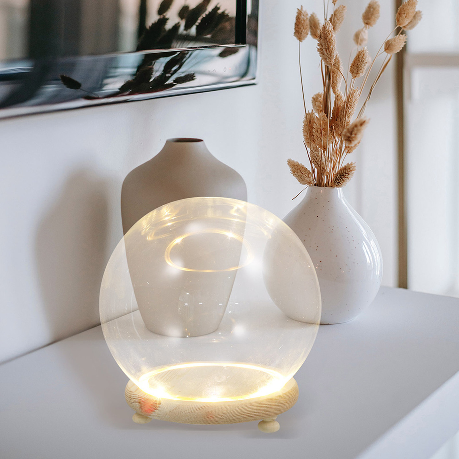 Cam Kubbe Vitrin, Korunmuş Çiç - Plastic Dome Clear incelemesi ve fiyatı
