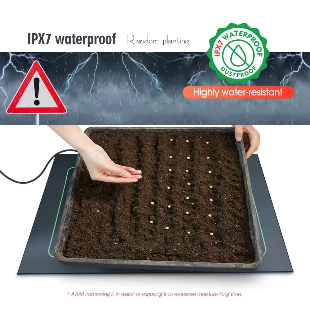 9-100W PVC bitkiler isıtma ped - Heat Mat Seedling incelemesi ve fiyatı